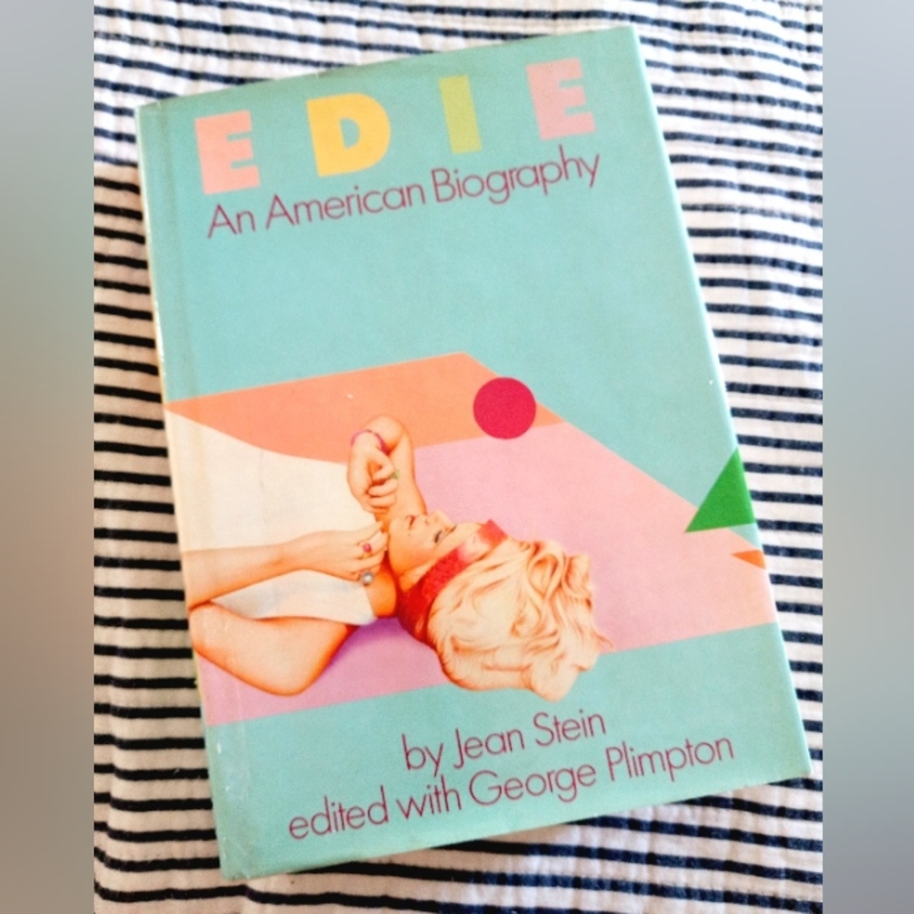 EDIE An American Biography 1982 First Edition Hardcover Book Excellent Condition